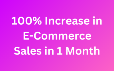 Sales Surge: How Strategic Optimizations Doubled E-commerce Sales in a Month